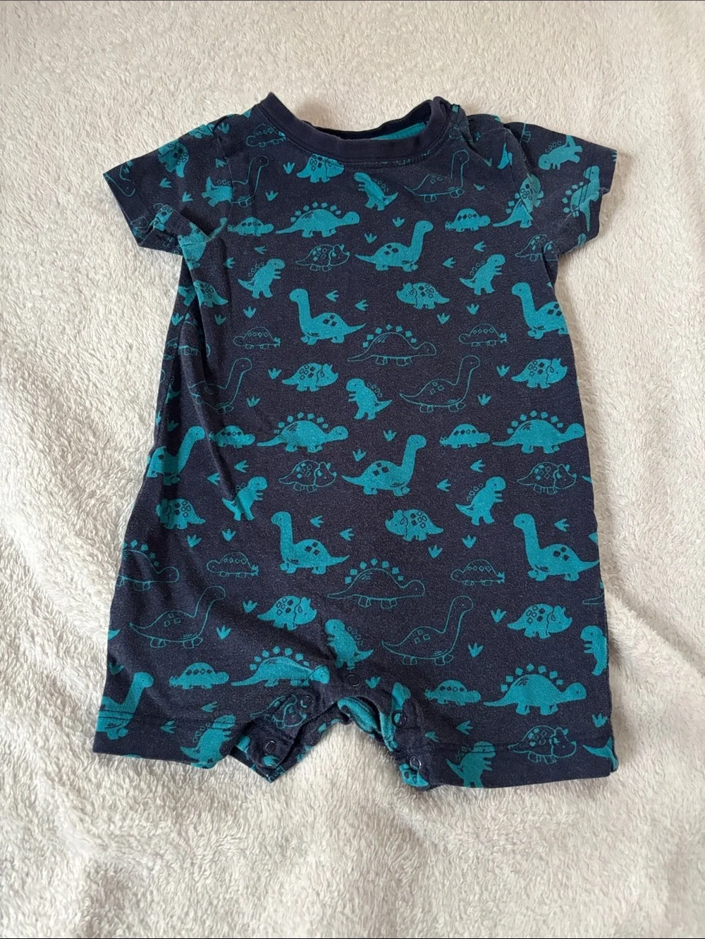 Baby Short Sleeve Onesies & Shorts (6-12 Months)